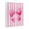 Stupell Industries Chic Bow on Pink Stripes Framed Giclee, design by Camila Juncos